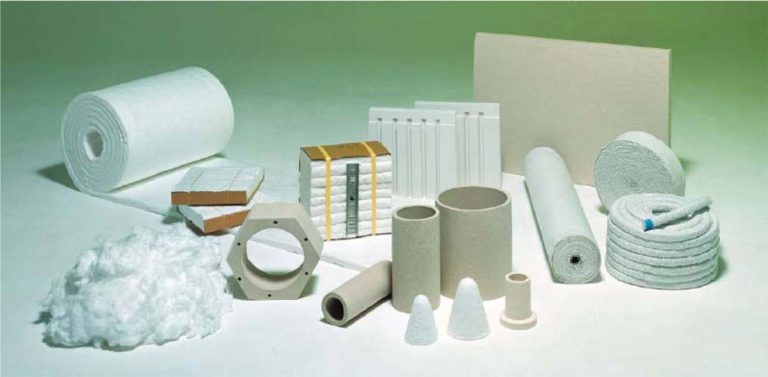 Ceramic fiber insulations